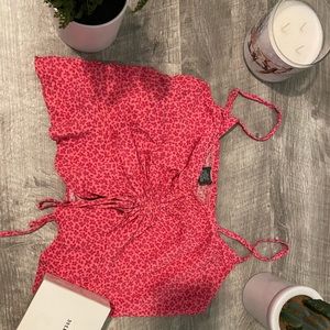 Wild Fable Pink adjustable tank top (L)